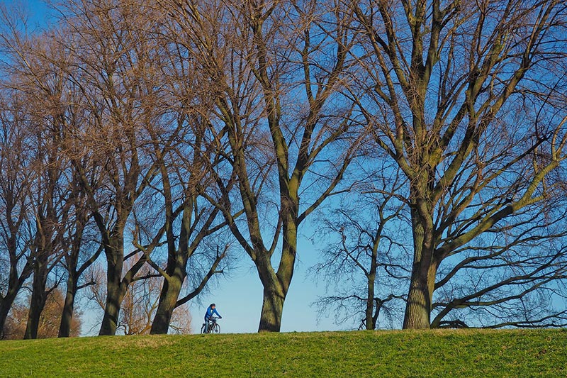 Fahrradfreundliche Location