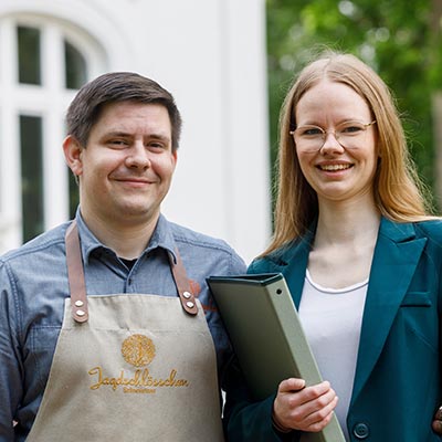 Ayleen Starck und Matthias Machate